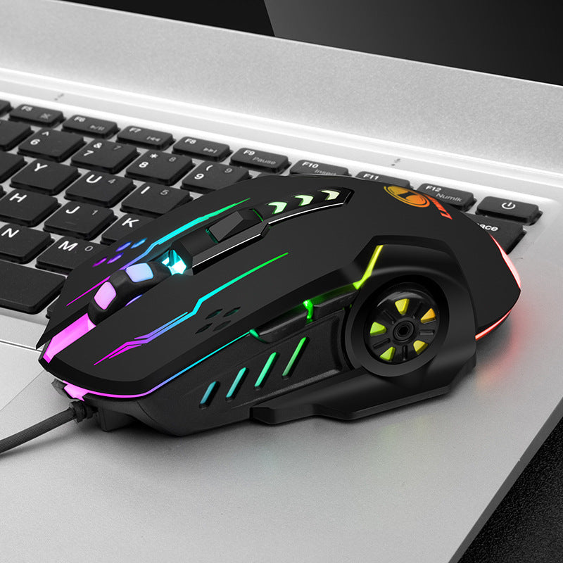 Hochleistungs-Wired Gaming Maus mit RGB Beleuchtung Brehn
