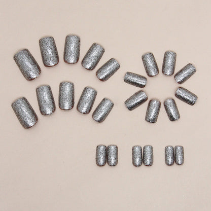 Glitzernde Press-On Nagelverlängerungen Brehn