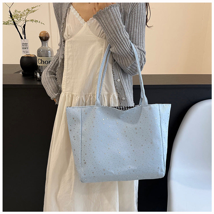 Stylische Stern-Muster Tote Bag Brehn