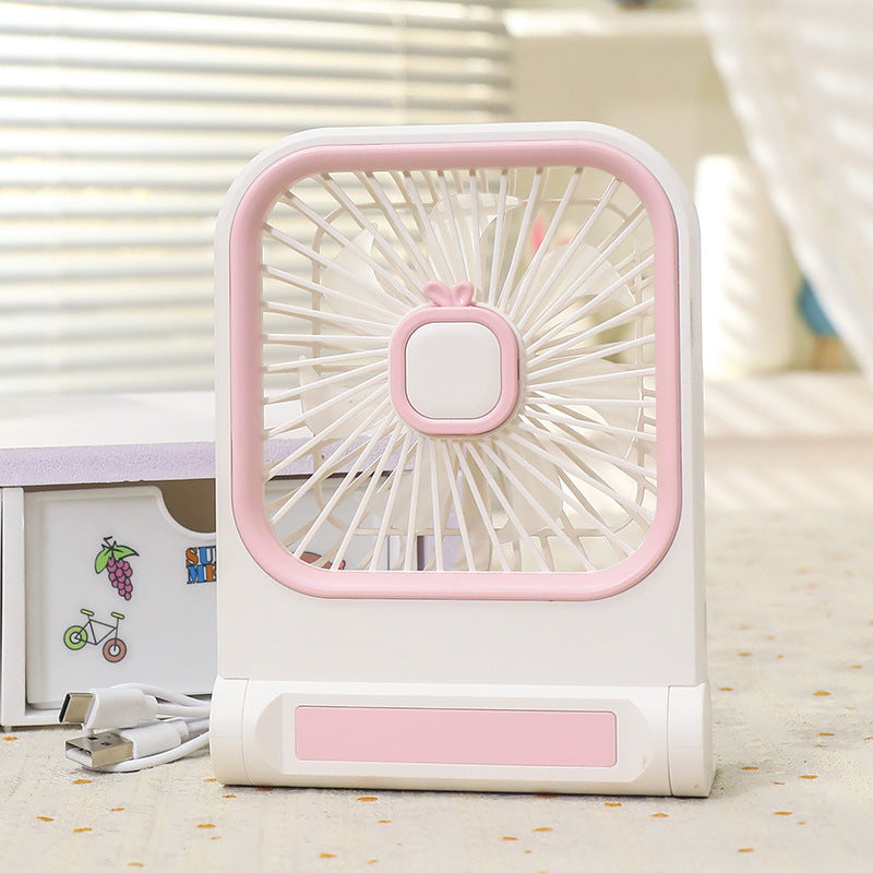 Damen Tragbarer Tischventilator mit USB-Anschluss und flexibler Neigungsfunktion Brehn