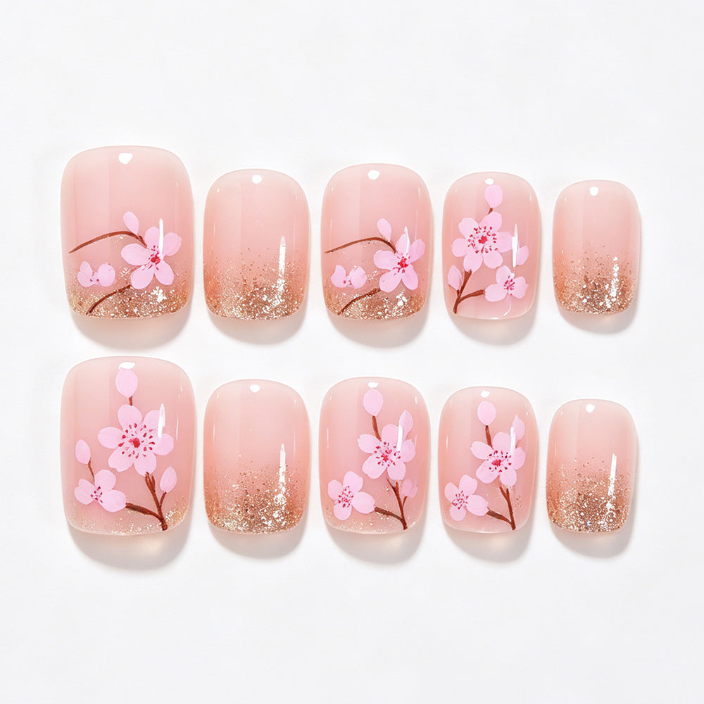 Elegantes Florales Nagelkunst Design Kit Brehn