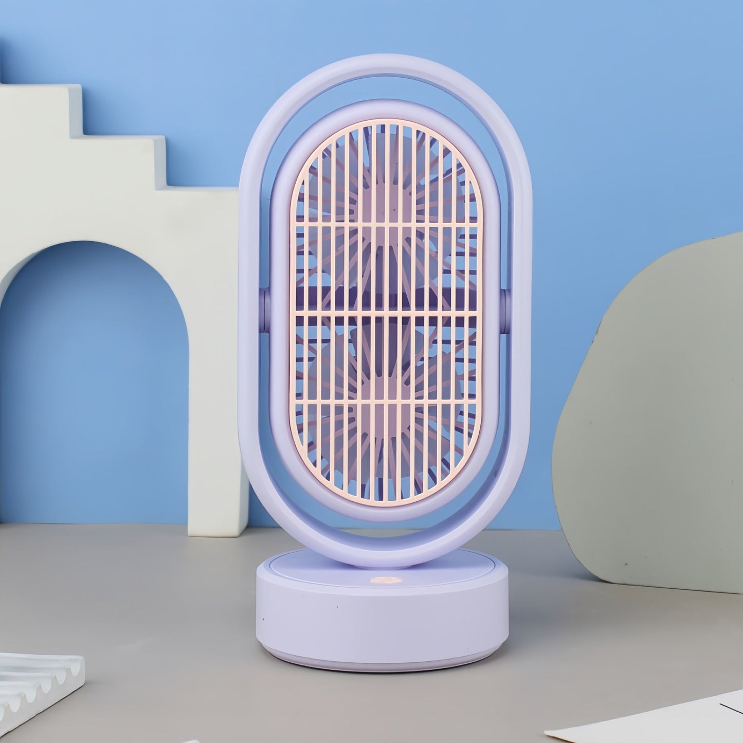 Frauen Hochleistungs-Tischventilator mit mehreren einstellbaren Neigungswinkeln Brehn