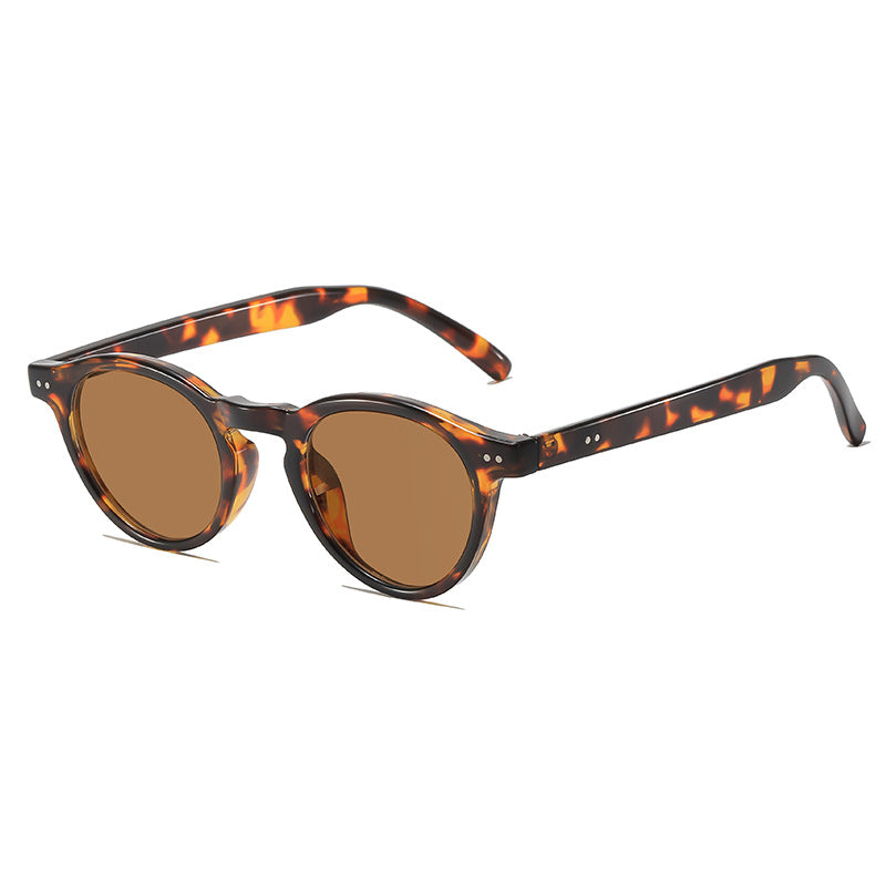 Vintage-inspirierte klare Rahmenbrille Brehn