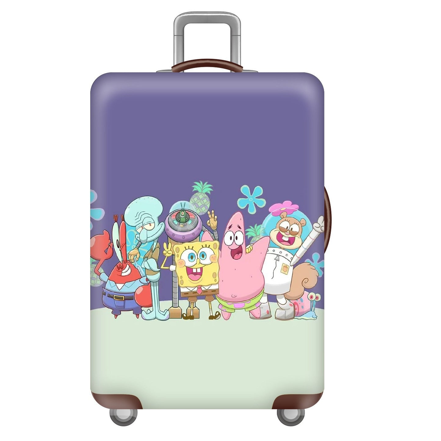 Unisex Hartschalenreisekoffer mit buntem Cartoon-Motiv Brehn