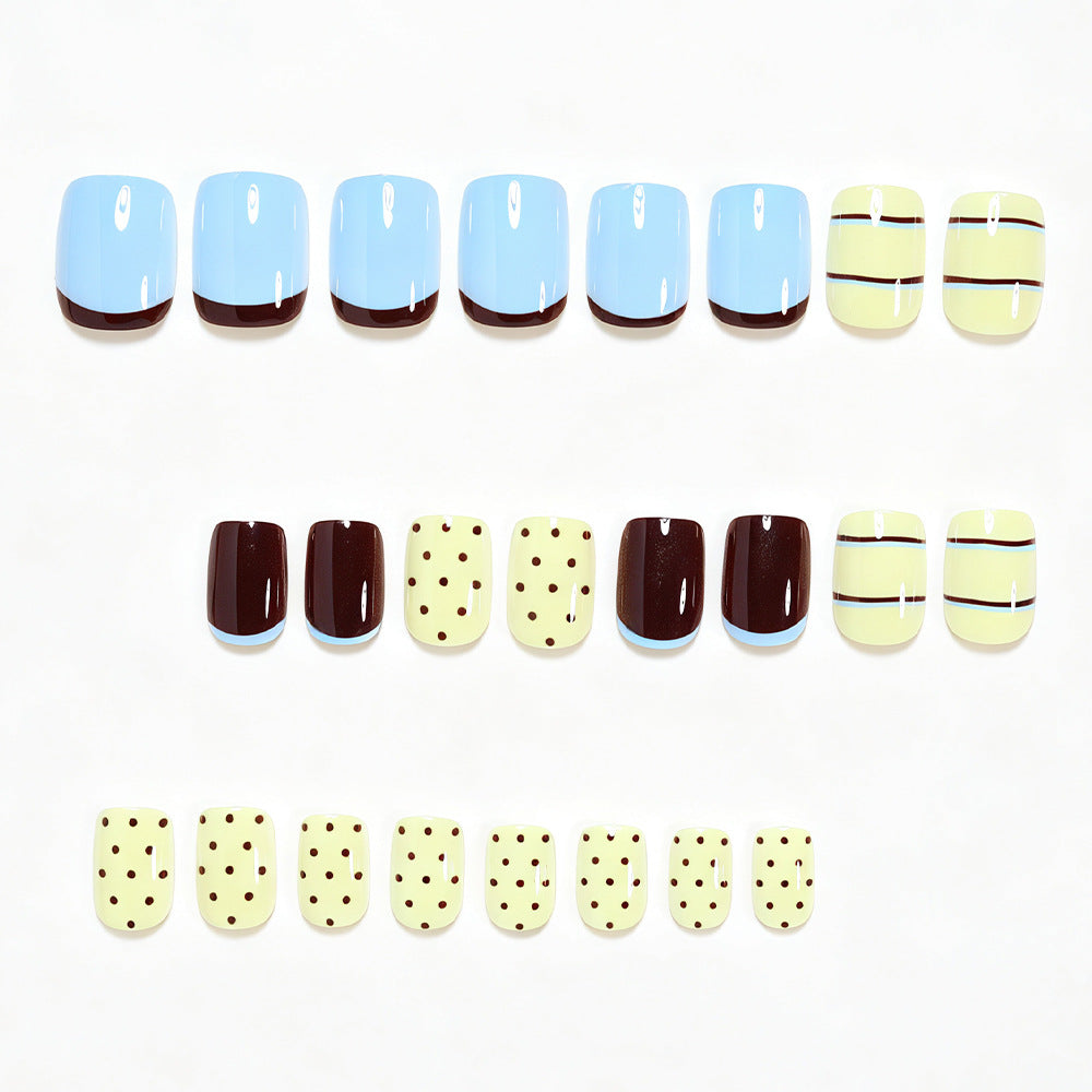 Schicke Designer Nagelkunst Brehn