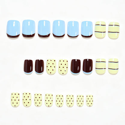Schicke Designer Nagelkunst Brehn