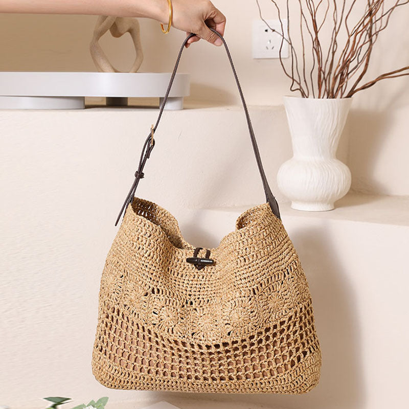 Damen Großer geflochtener Shopper Brehn