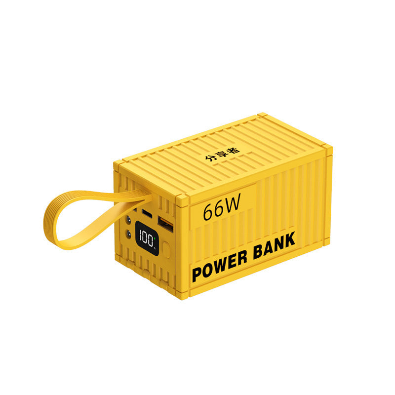 Tragbare Powerbank Im Container-Design mit 66W Schnellladefunktion Brehn