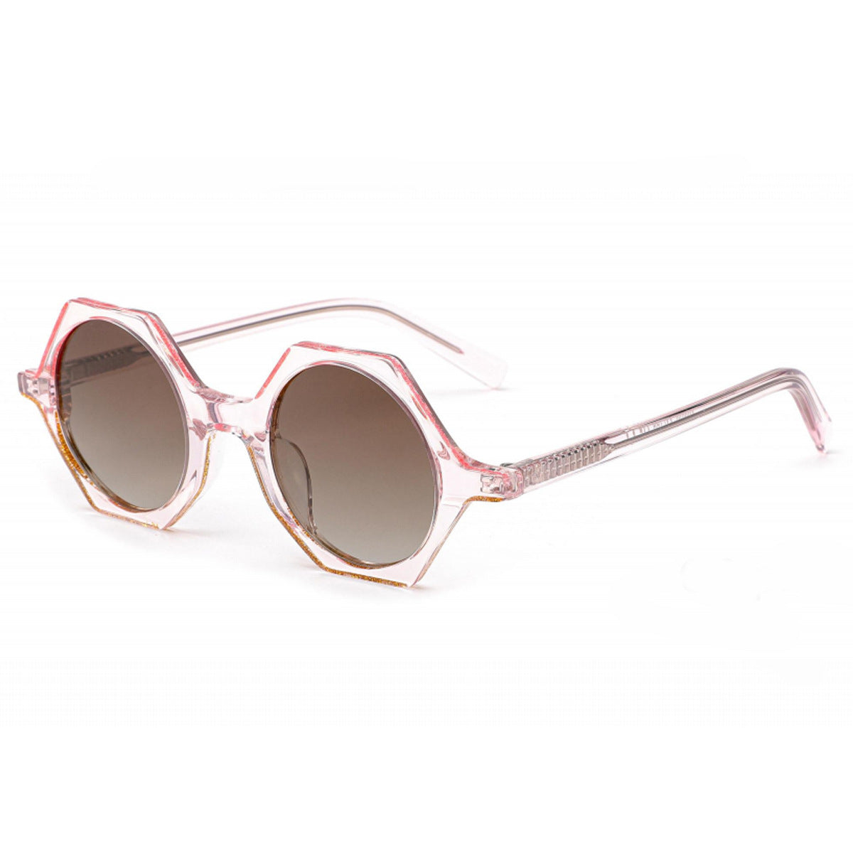 Damen modische Sonnenbrille im einzigartigen sechseckigen Design Brehn