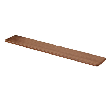 Ergonomische Massivholz-Tastatur-Handballenablage mit Kabelschlitz