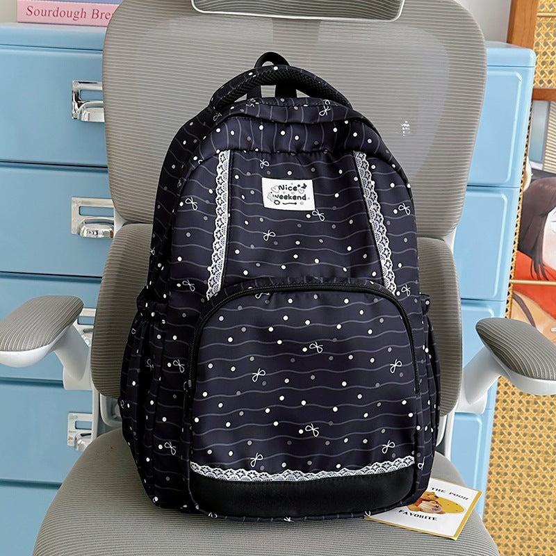 Niedlicher bedruckter Schulrucksack