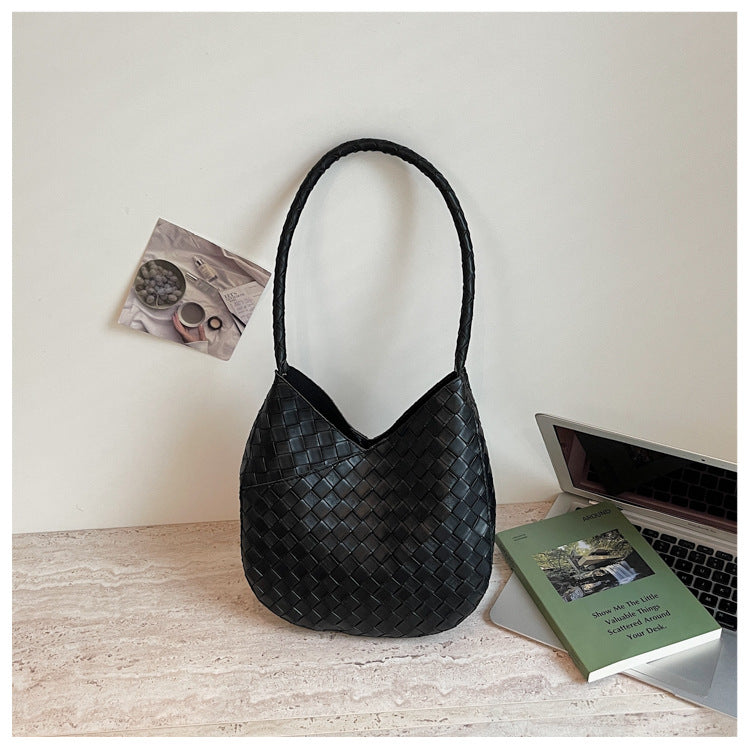 WoWoven Leder Hobo Tasche Brehn