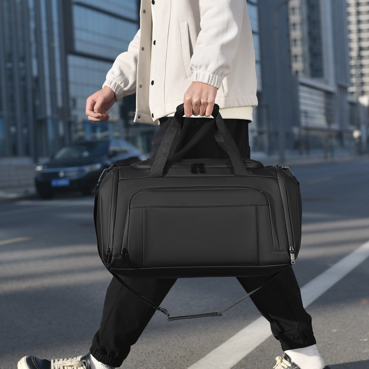 Multifunktionale essentielle Reise-Duffel-Tasche Brehn