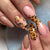 Kreatives Kunstnagelset mit Leoparden-Design und Glamourösen Akzenten Brehn