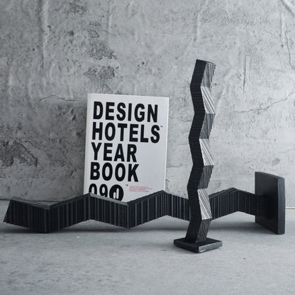 Abstrakte Zickzack Dekorative Skulptur