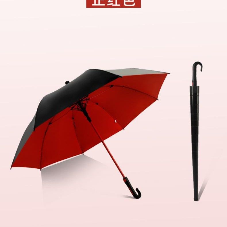 Damen Regenschirm mit innovativem Doppelblenden-Design Brehn