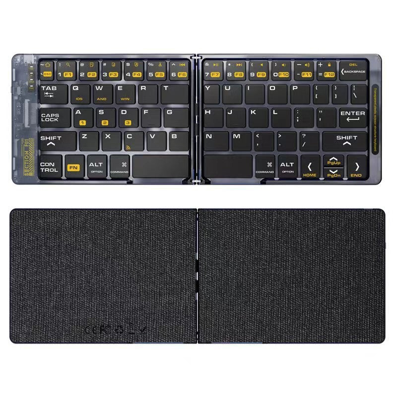 Tragbare zusammenklappbare Bluetooth-Tastatur Brehn