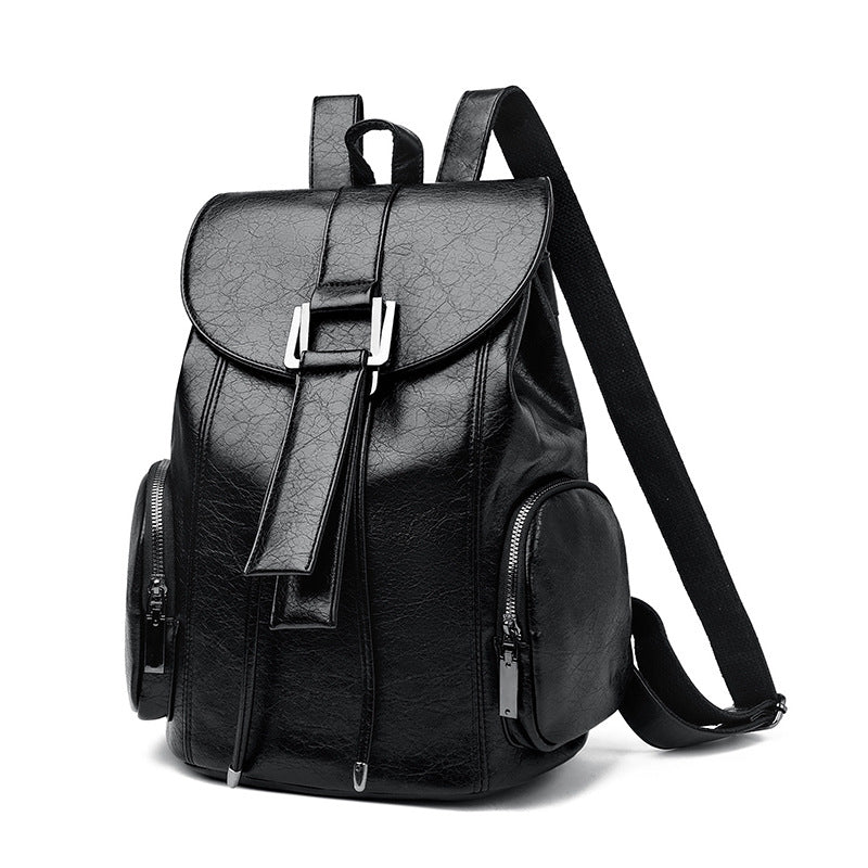 Retro-Chic Vegan Leder Rucksack Brehn