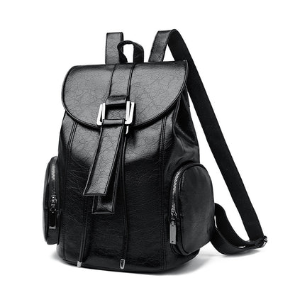 Retro-Chic Vegan Leder Rucksack Brehn