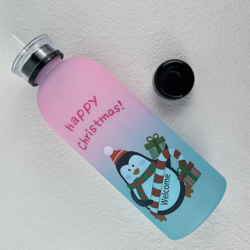 Damen kreative Trinkflasche mit verspieltem Pandadesign Brehn