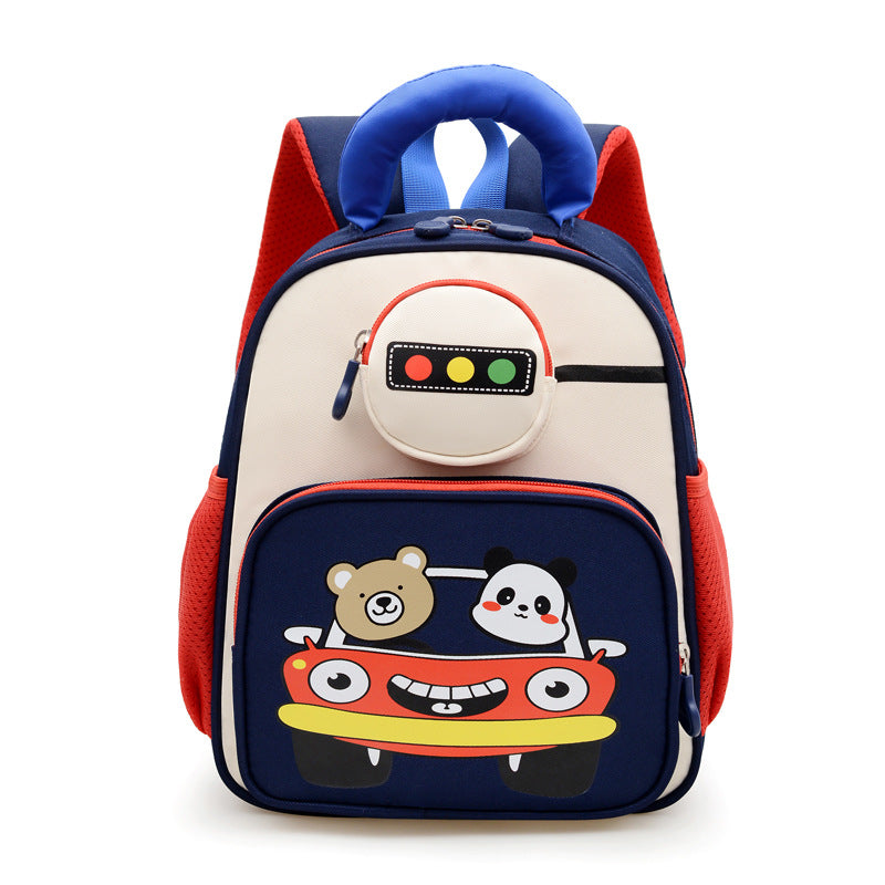 Kinder Spielzeug Tier Auto-Themen Schulrucksack Brehn