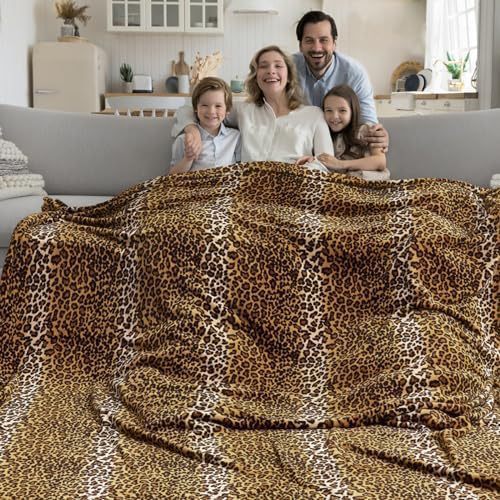 Kuhmuster Fleece-Decke