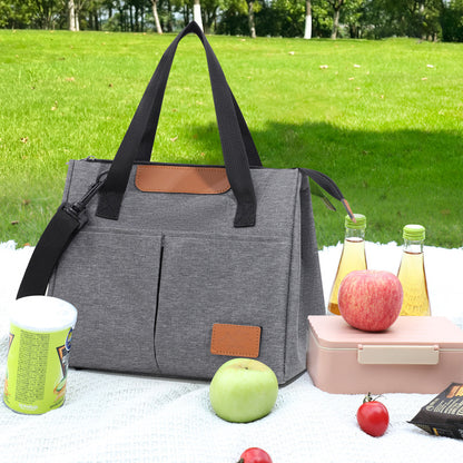 Vielseitige isolierte Lunch-Tasche mit Taschen Brehn