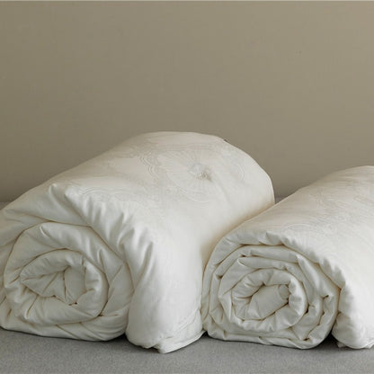 Luxus Jacquard Medaillon Baumwolle Satin Bettwäsche Set