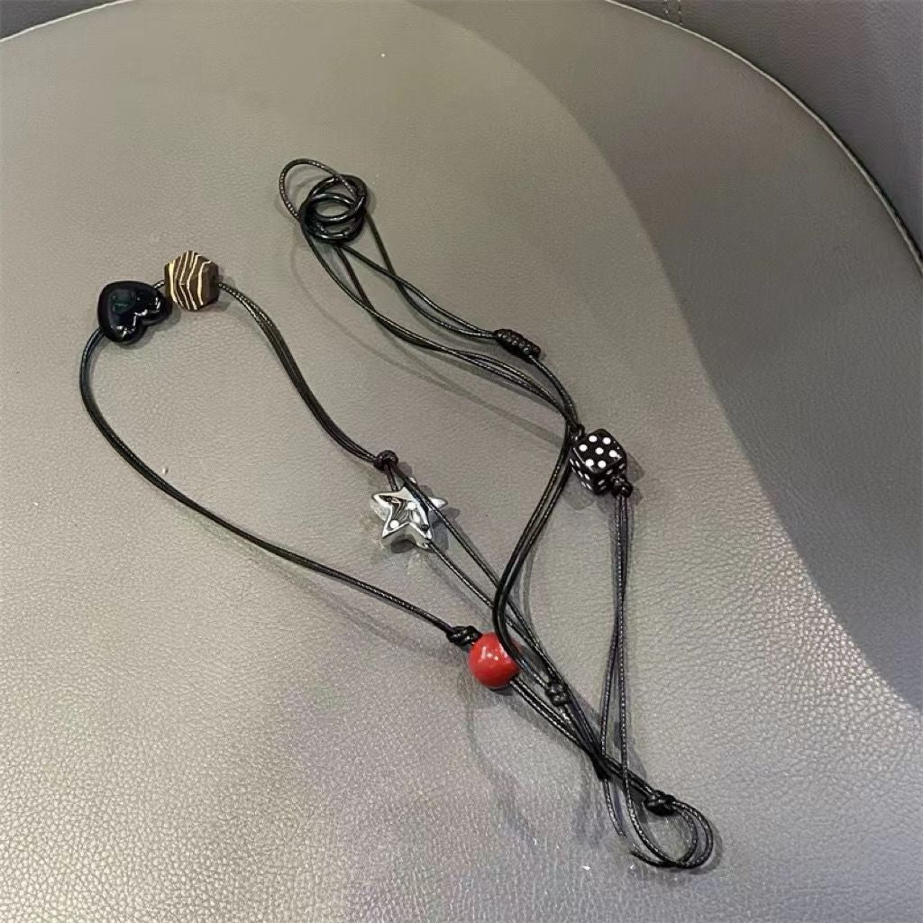 Mehrfachfunktionale Perlenbrille Lanyard Brehn