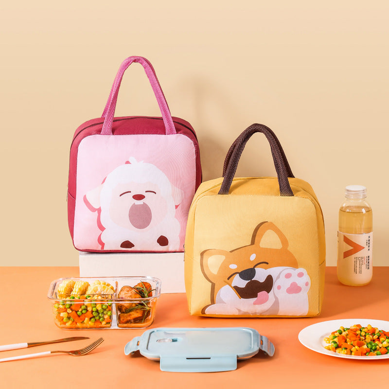 Süßes Tier Isolierte Lunch Tasche Brehn