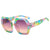 Damen elegante Sonnenbrille mit funkelndem Rahmen Brehn