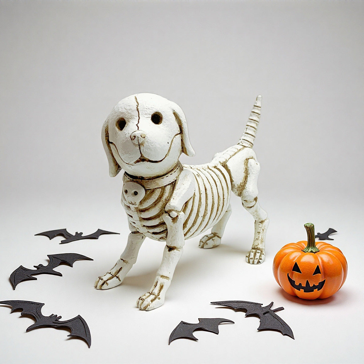Dekorative Hundeskelettfigur Brehn