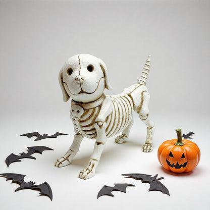 Dekorative Hundeskelettfigur Brehn