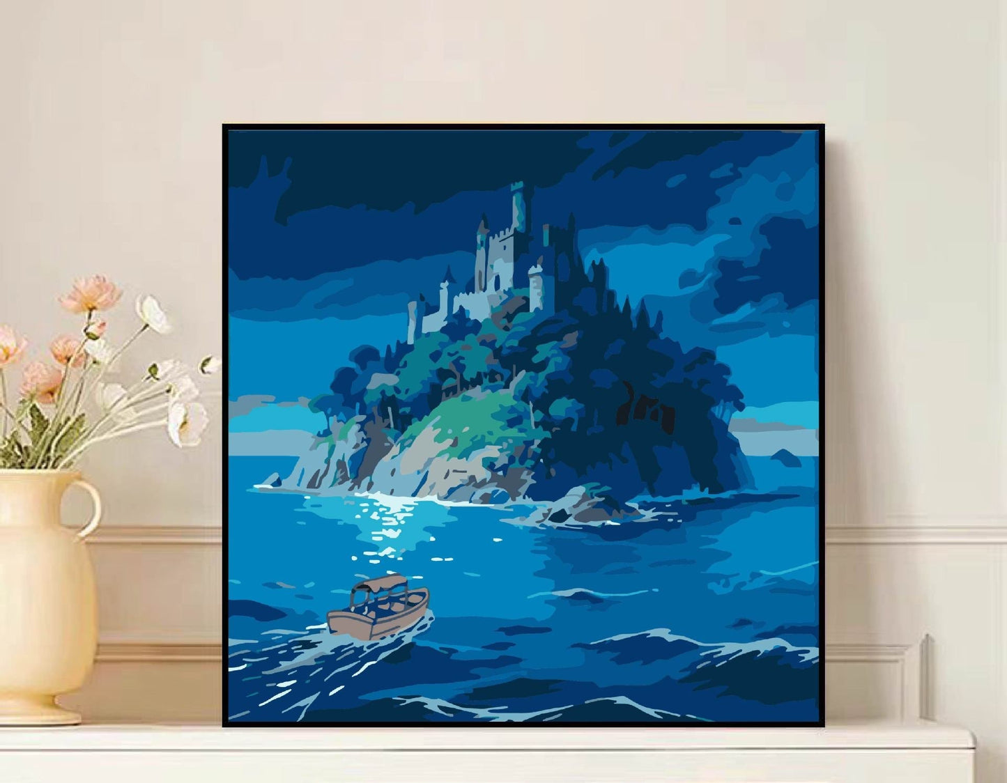 Scenic Mountain Landscape Leinwandkunst Brehn