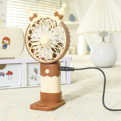 Damen Tragbarer Handventilator mit ergonomischem Griff Brehn