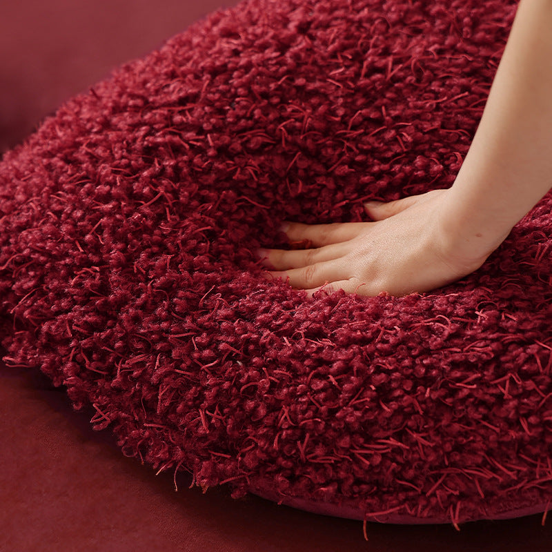 Herzförmiges Plüsch-Kuschelkissen Brehn