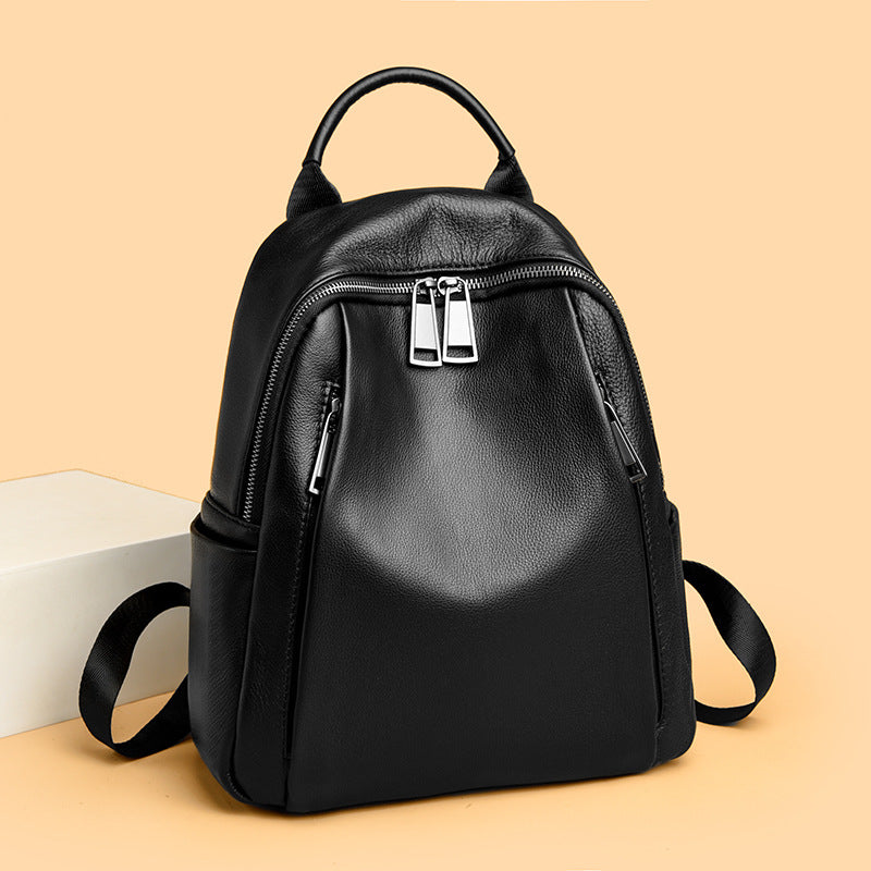 Premium Soft Leather Rucksack Brehn