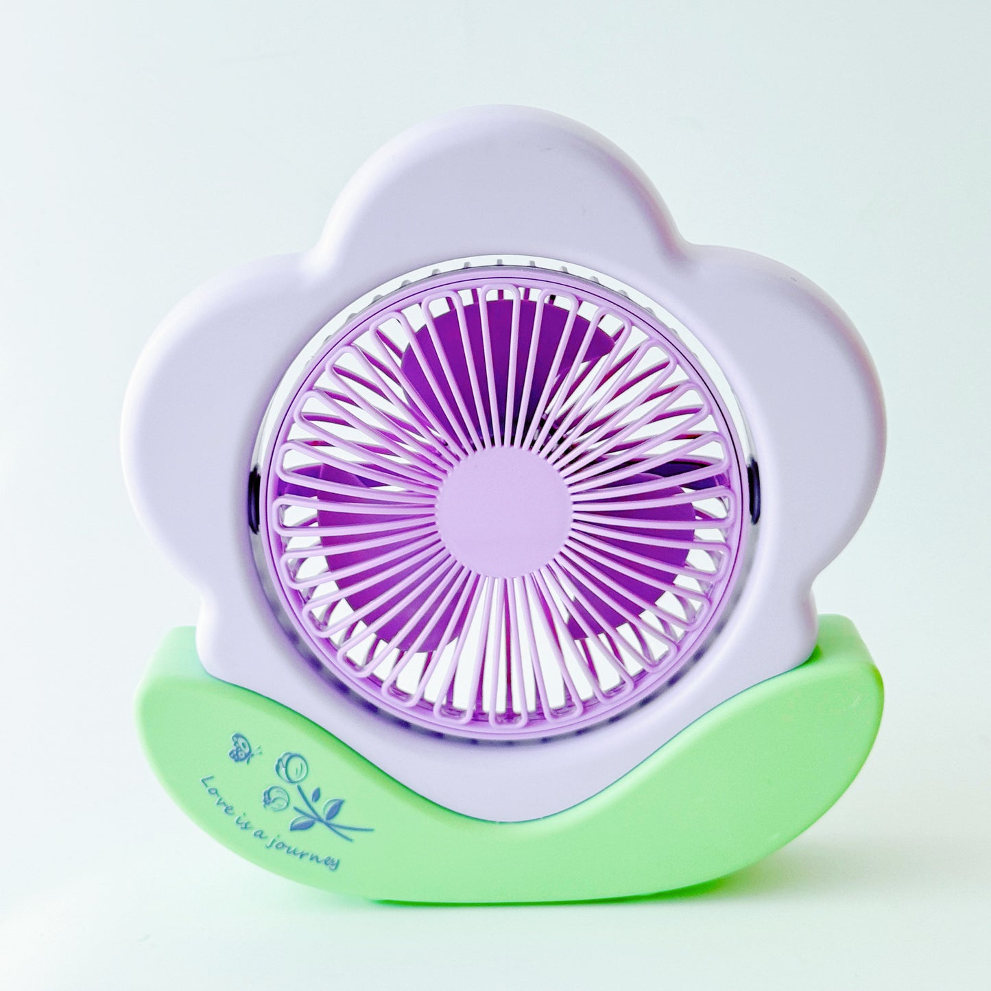 Unisex Tragbarer Mini-Ventilator im Blumen-Design Brehn