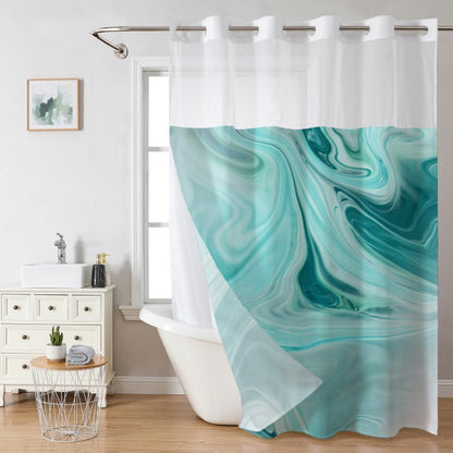 Luxus Marmor Design Duschvorhang Brehn