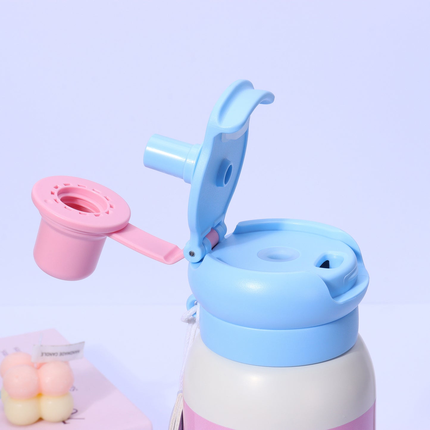 Damen Thermo-Trinkflasche mit rutschfestem Griff und ausgefallenem Design Brehn