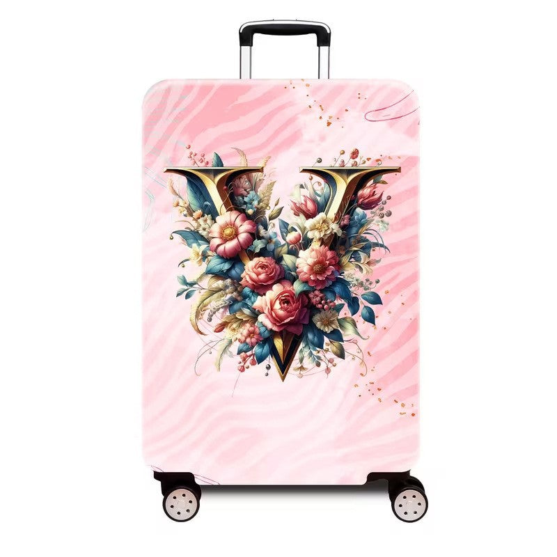 Damen Hartschalenreisekoffer mit luxuriösem floralem Design Brehn
