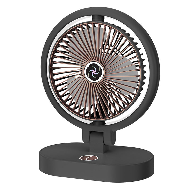 Damen Tragbarer Tischventilator mit LED-Beleuchtung Brehn
