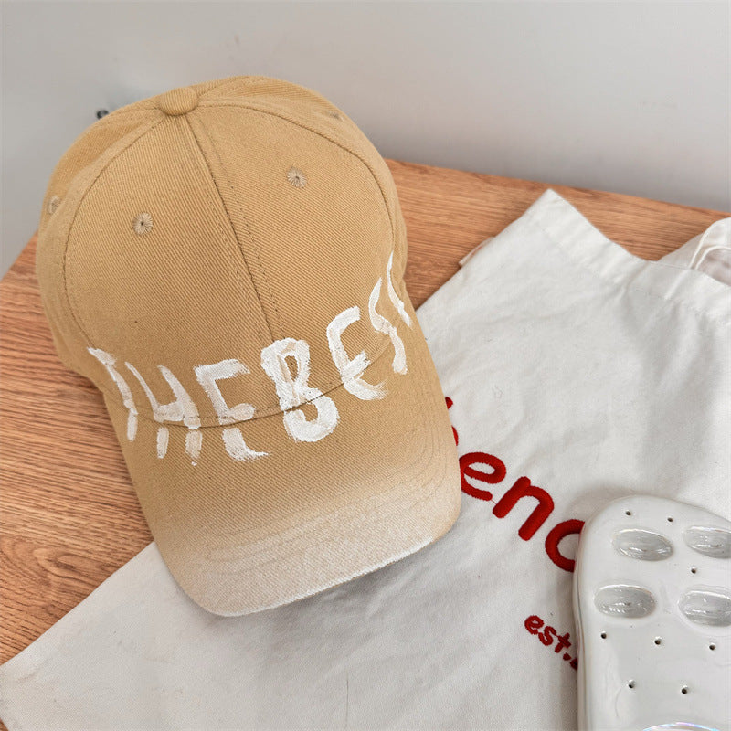 Damen Vintage Denim Baseball Cap Brehn