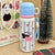 Damen Isolier-Trinkflasche mit sicherem Tragegriff und kreativem Tierdesign Brehn