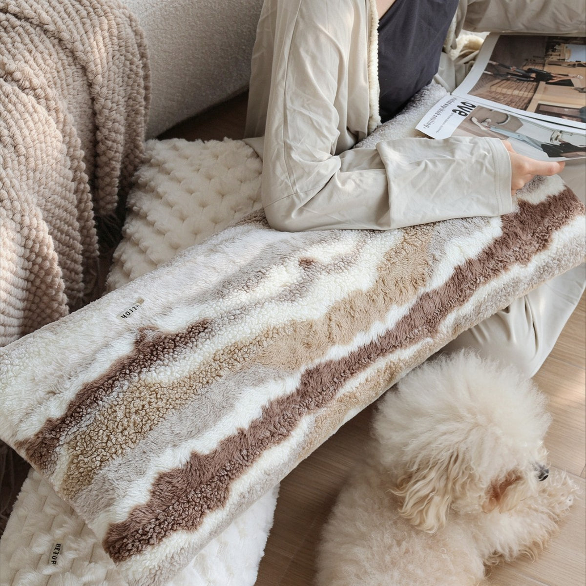 Kuschelweiches Dekokissen