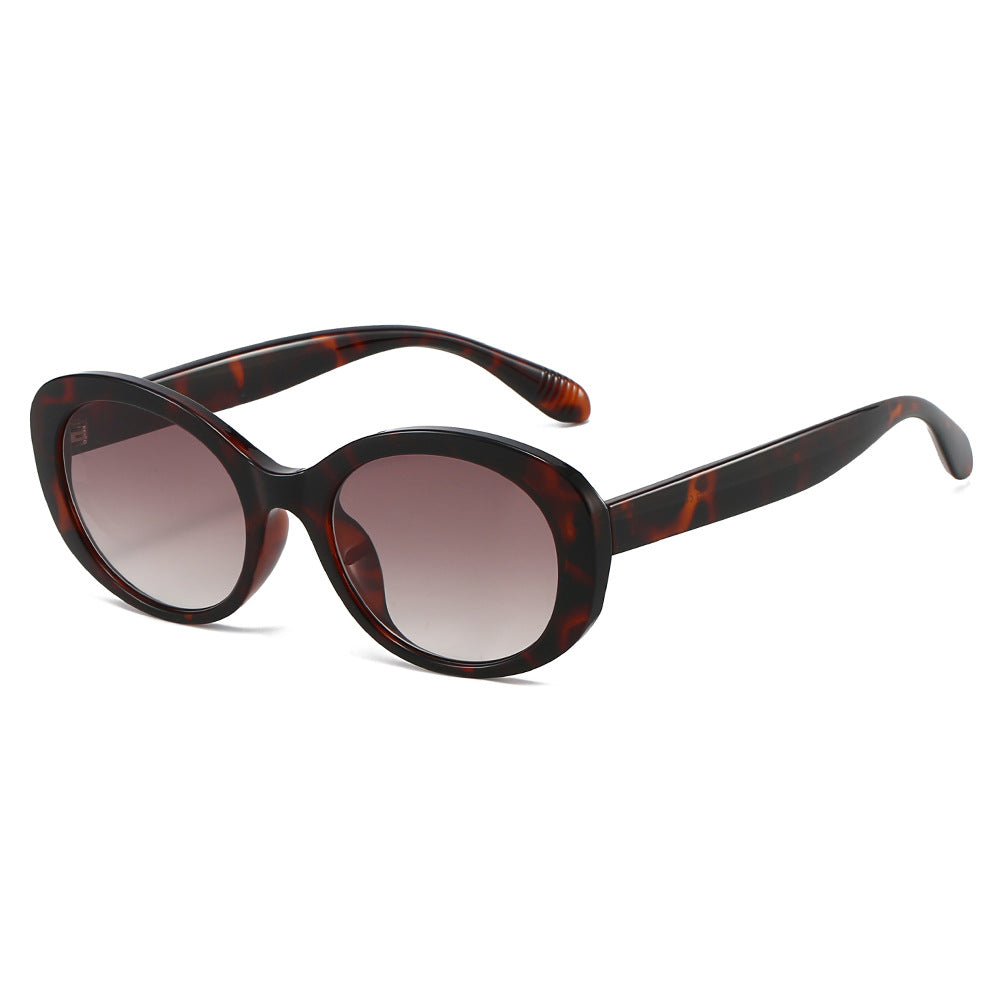Damen modische Sonnenbrille mit stilvollem Schildpatt-Muster Brehn