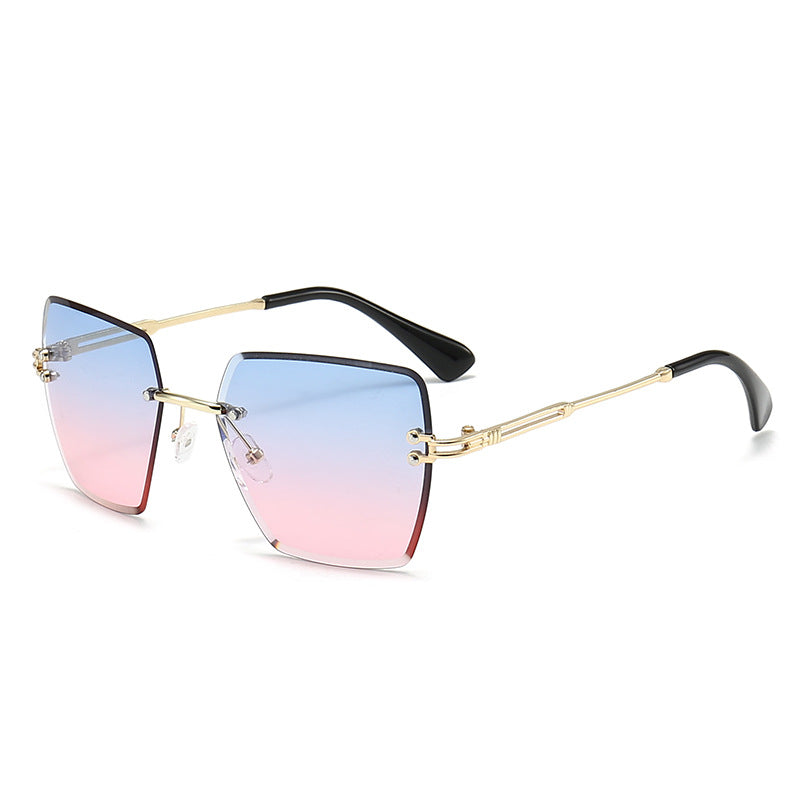 Damen modische Sonnenbrille mit stilvollem quadratischen Rahmen Brehn