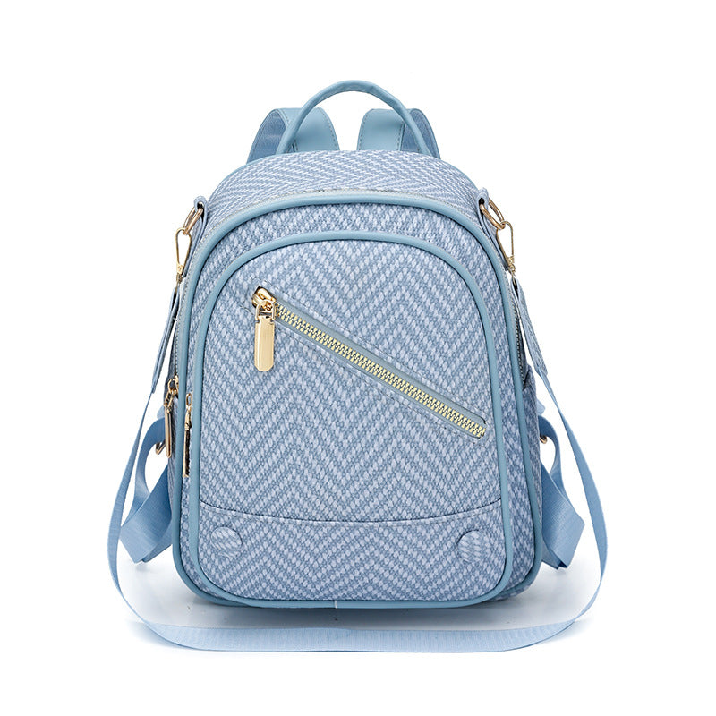 Chic Texturierter Rucksack Brehn
