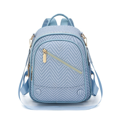 Chic Texturierter Rucksack Brehn