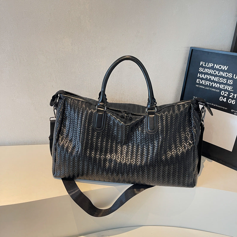 Edle und Strapazierfähige Reisetasche Im Modernen Wellenmuster Brehn